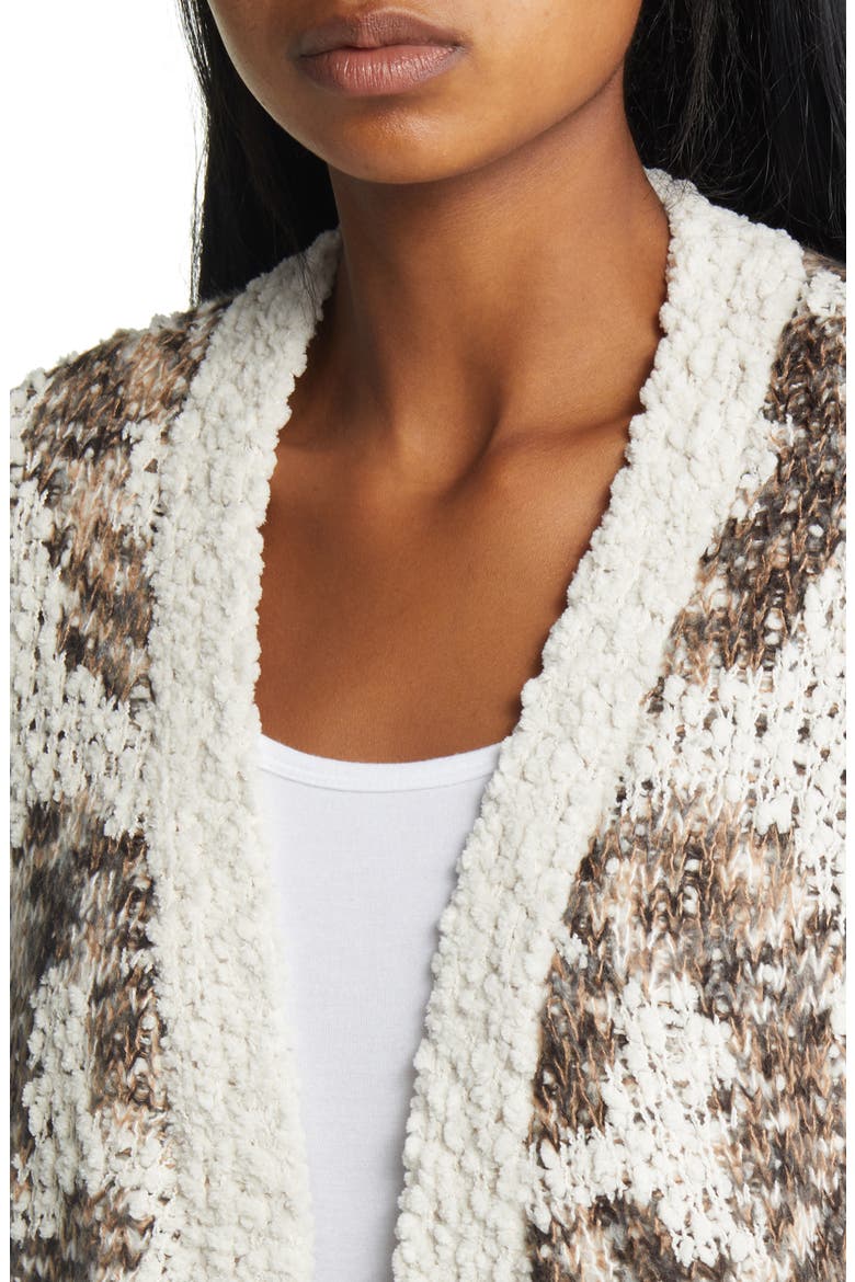 Long Sleeve Cardigan, Alternate, color, OATMEAL LEOPARD