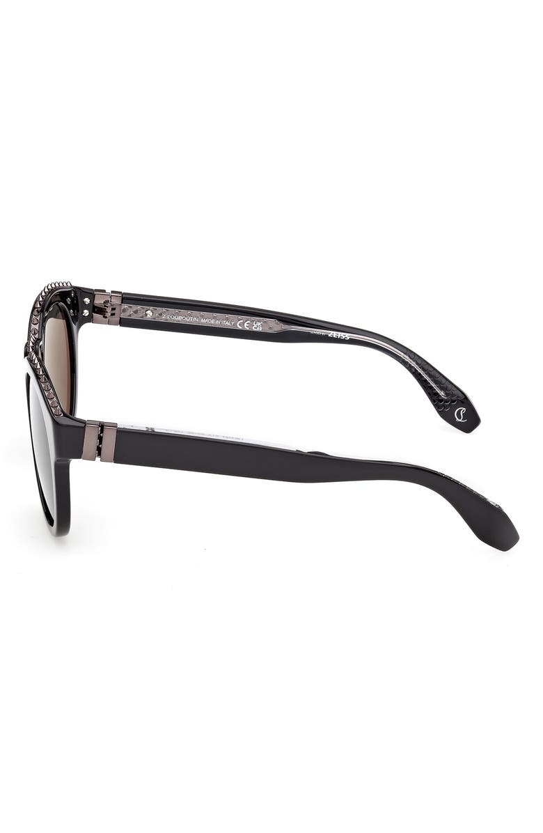 Christian Louboutin 53mm Round Sunglasses, Alternate, color,
