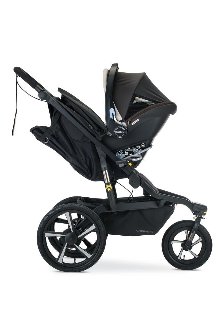 Single Stroller Adapter to Peg Perego Infant Car Seat Adapter, Alternate, color, BLACK