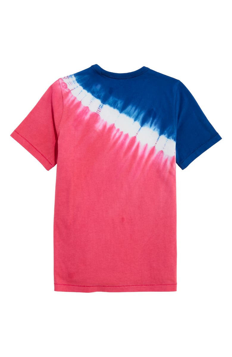 vineyard vines Kids' Tie Dye Surf Pocket Graphic T-Shirt, Alternate, color, Mariner