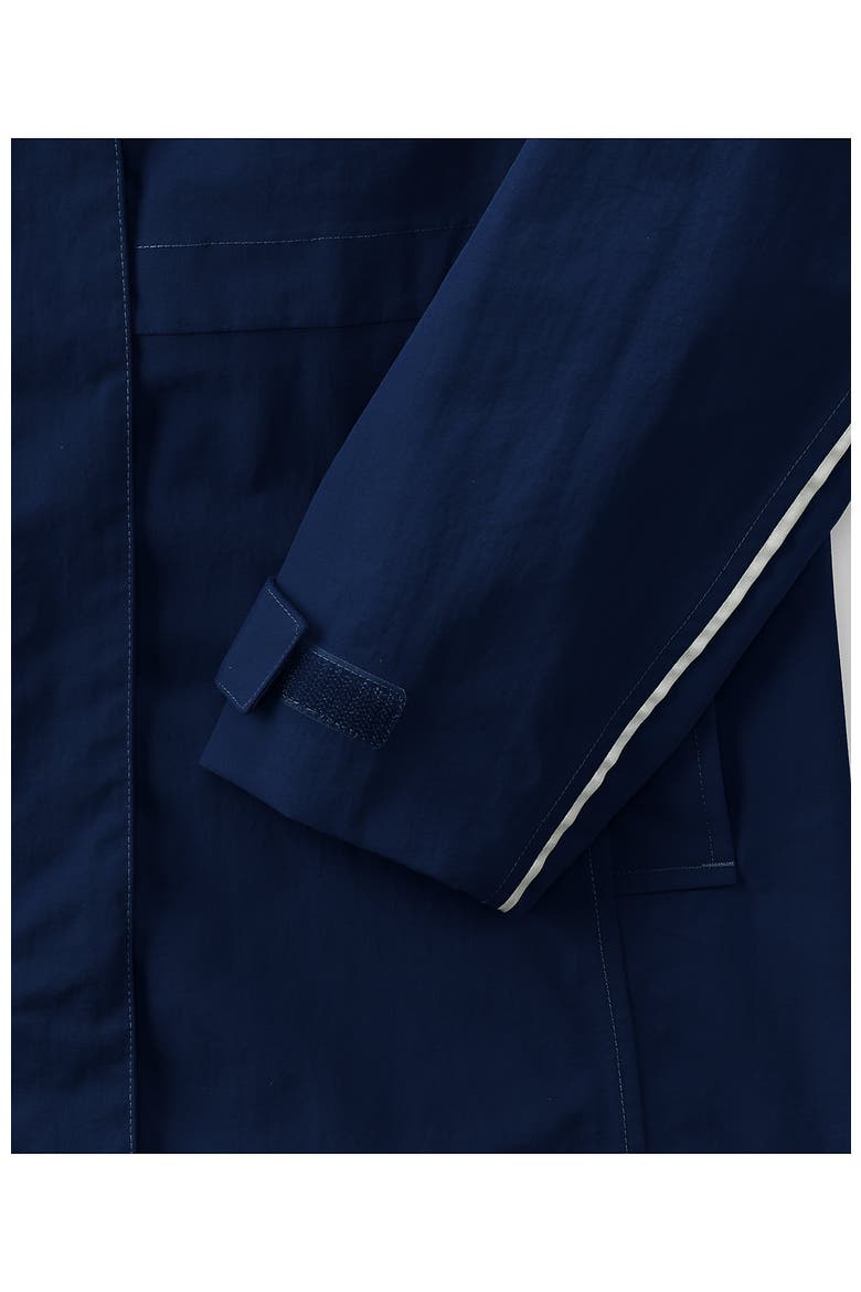 Squall Hooded Waterproof Raincoat, Alternate, color, Deep Sea Navy