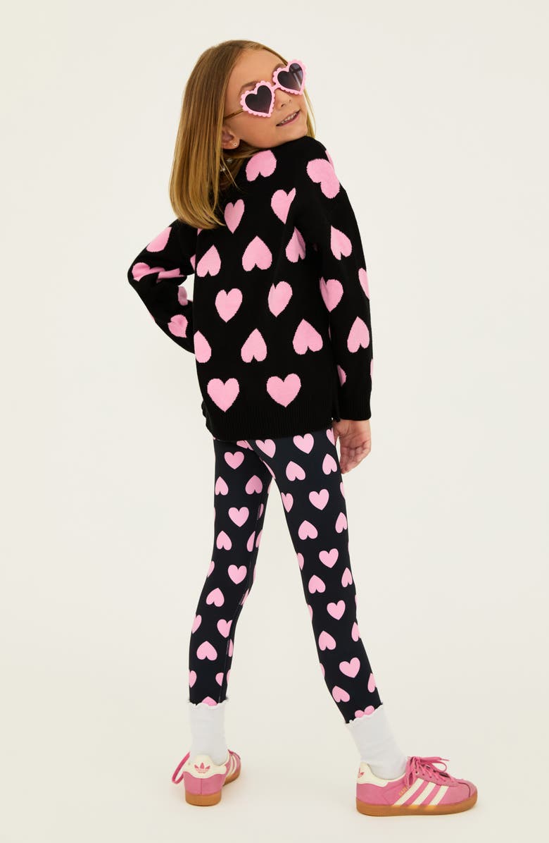 Beach Riot Kids' Little Callie Cotton Sweater, Alternate, color, 