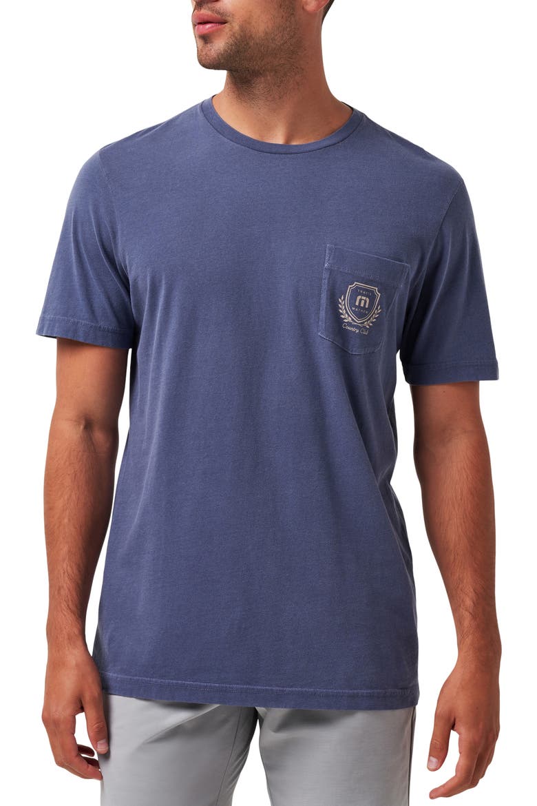 Local Favorite Patch Pocket Graphic T-Shirt, Main, color, VINTAGE INDIGO