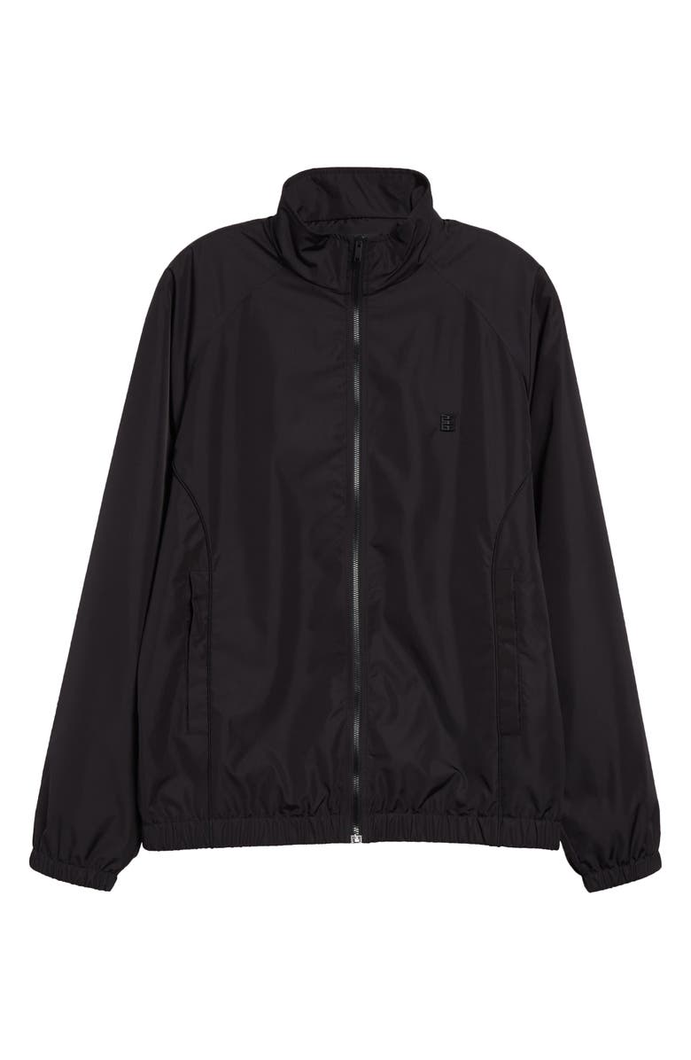 Givenchy 4G Track Jacket, Alternate, color, Black
