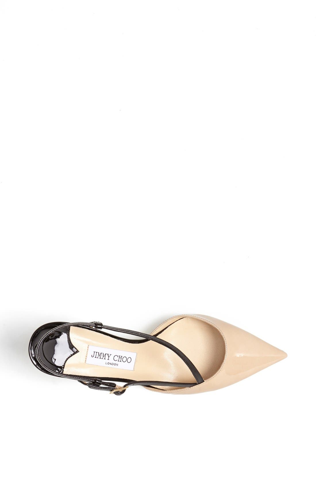 'Mandy' Pointy Toe Pump, Alternate, color, NUDE