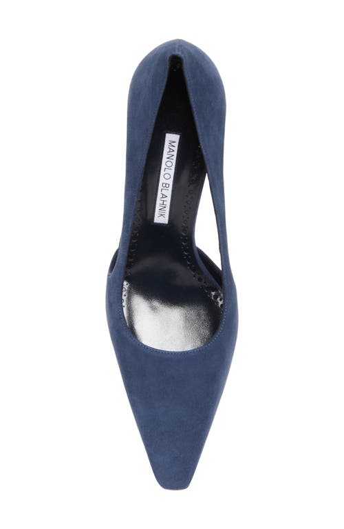 Manolo Blahnik Boukefalos Pointed Toe Pump