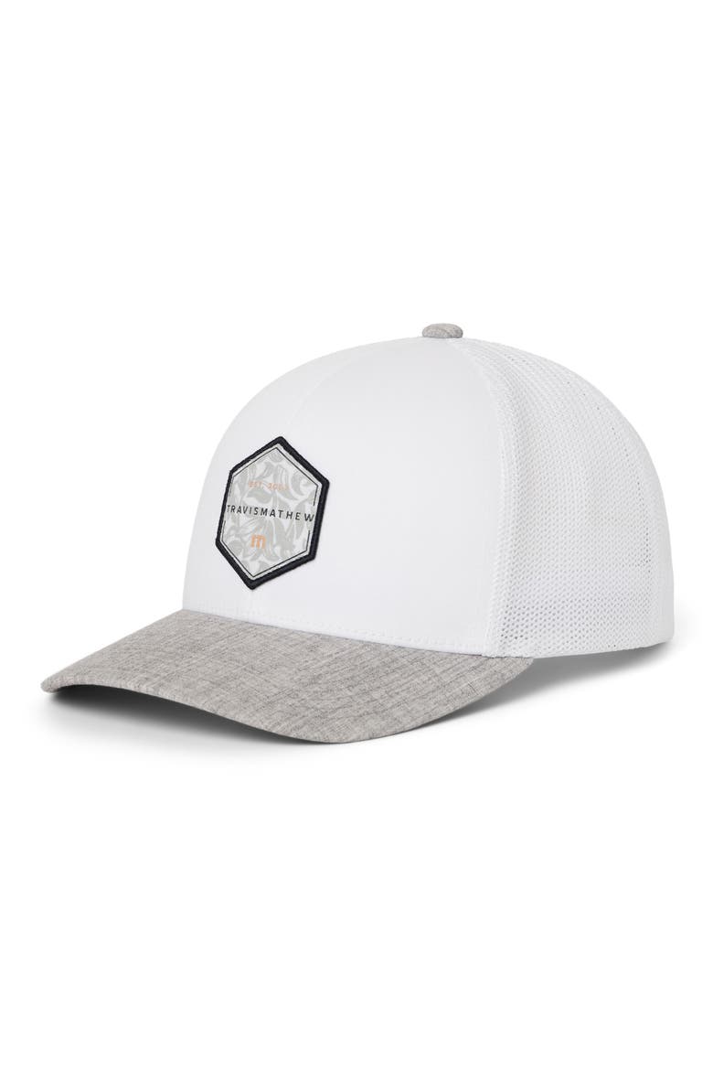 Full Passport Snapback Baseball Cap, Main, color, WHITE