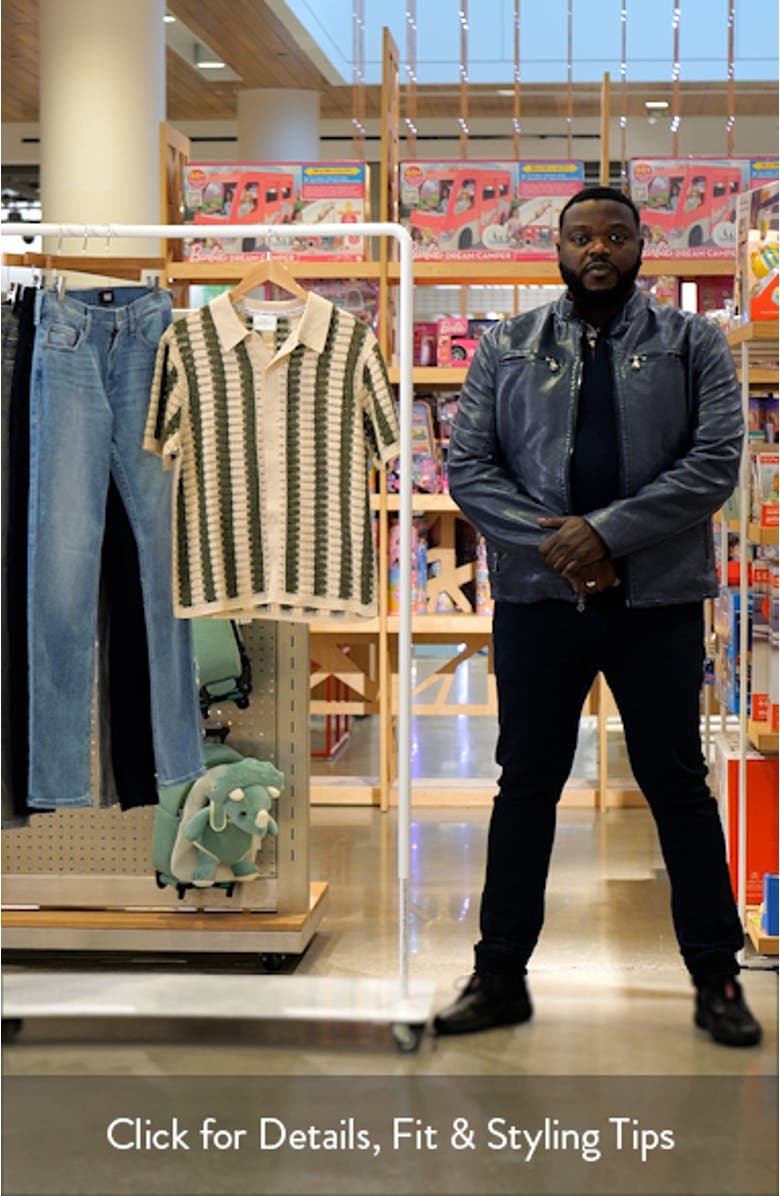 Barletta Crochet Short Sleeve Button-Up Shirt, sales video thumbnail