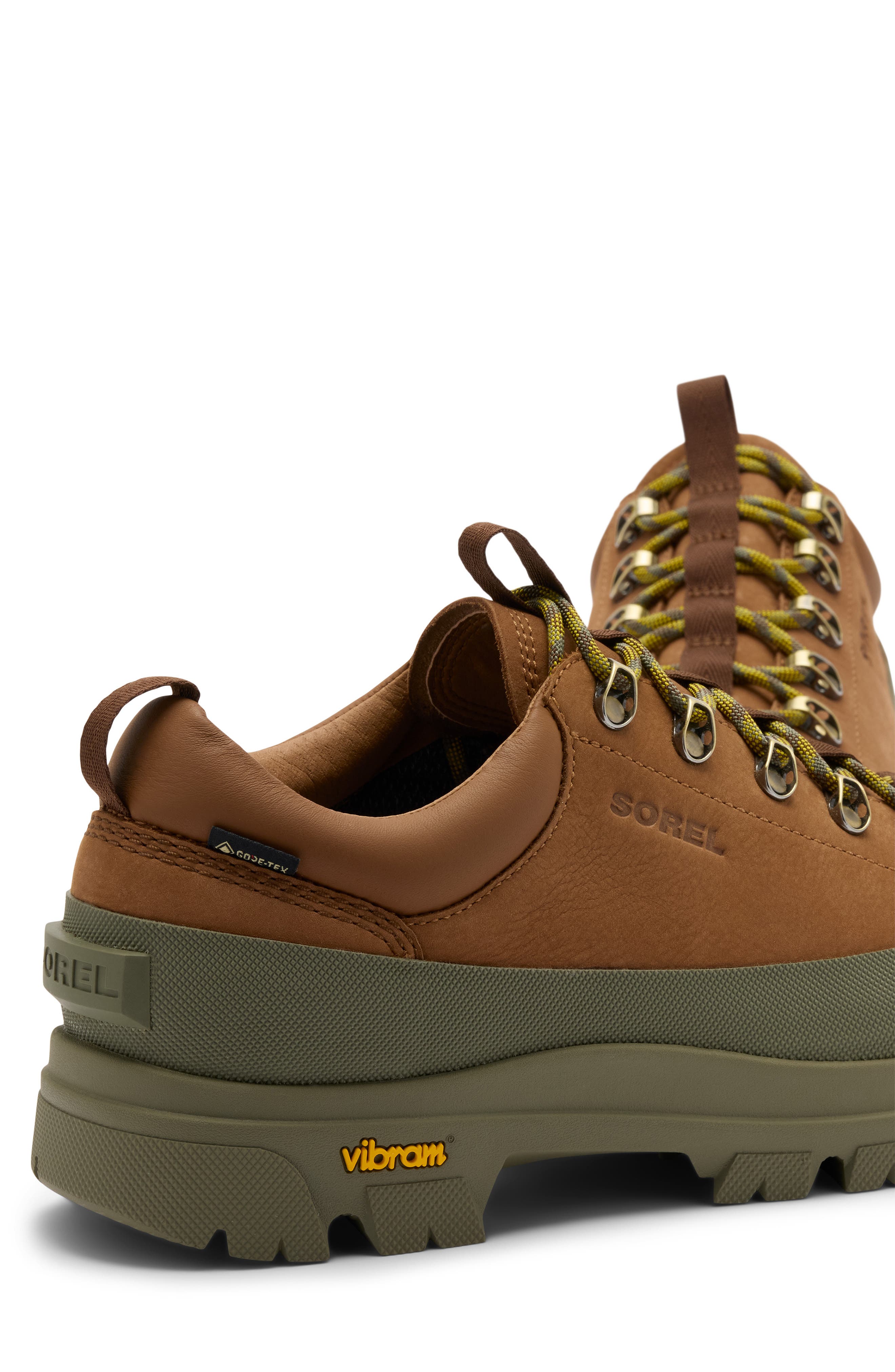 Daystorm Nomad Gore-Tex Waterproof Hiking Shoe, Alternate, color, VELVET TAN/ STONE GREEN