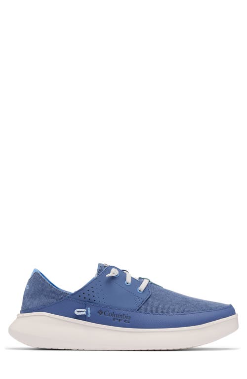 Columbia Pfg Boatside™ Relaxed Slip-on Sneaker In Bluebell/white Cap