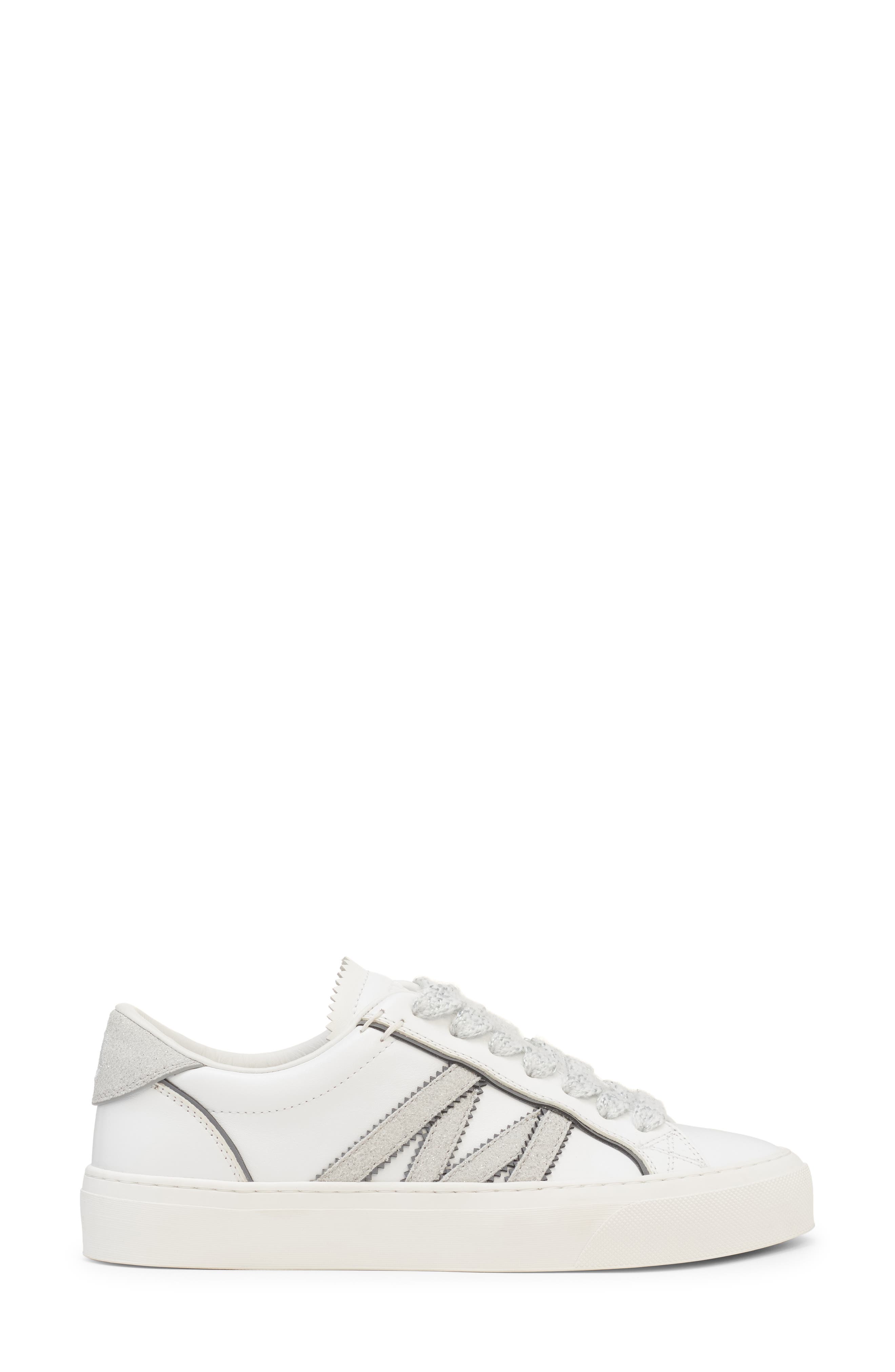 Moncler Monaco Sneaker, Alternate, color, Brilliant White