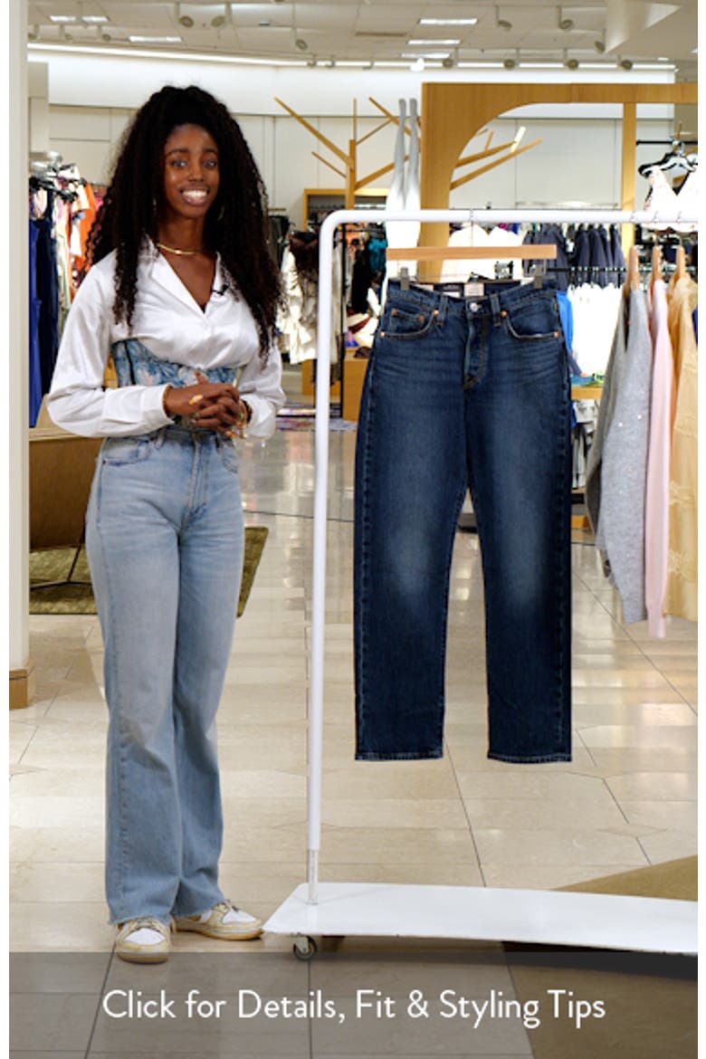 501® Curve High Waist Straight Leg Jeans video