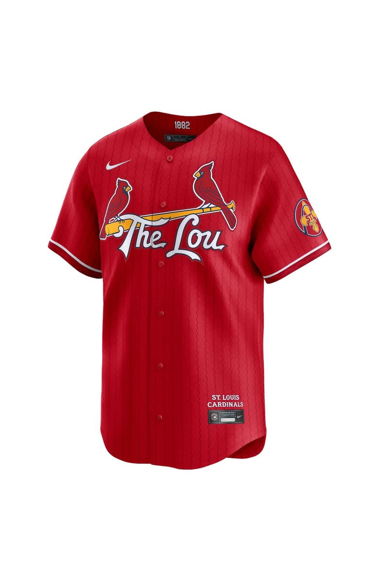 Nike Men's Nike Red St. Louis Cardinals City Connect Limited Jersey, Alternate, color, Red