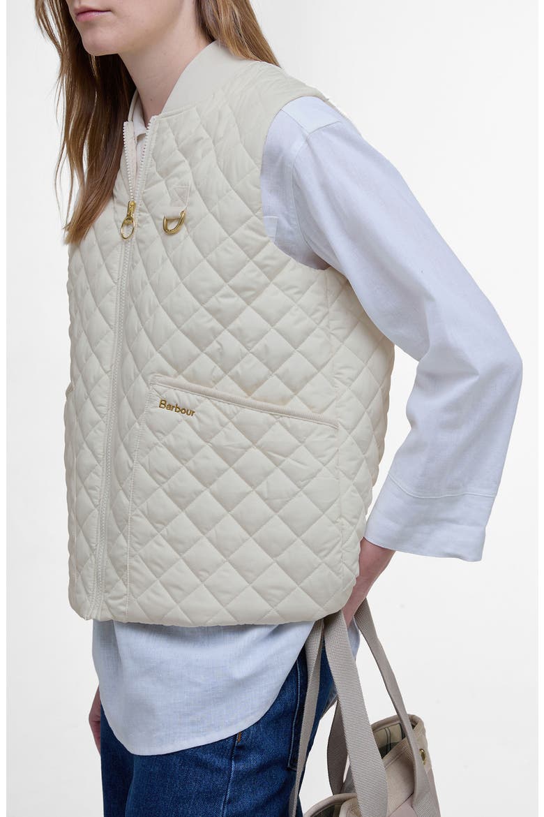 Rosalie Quilted Vest, Alternate, color, NEUTRAL