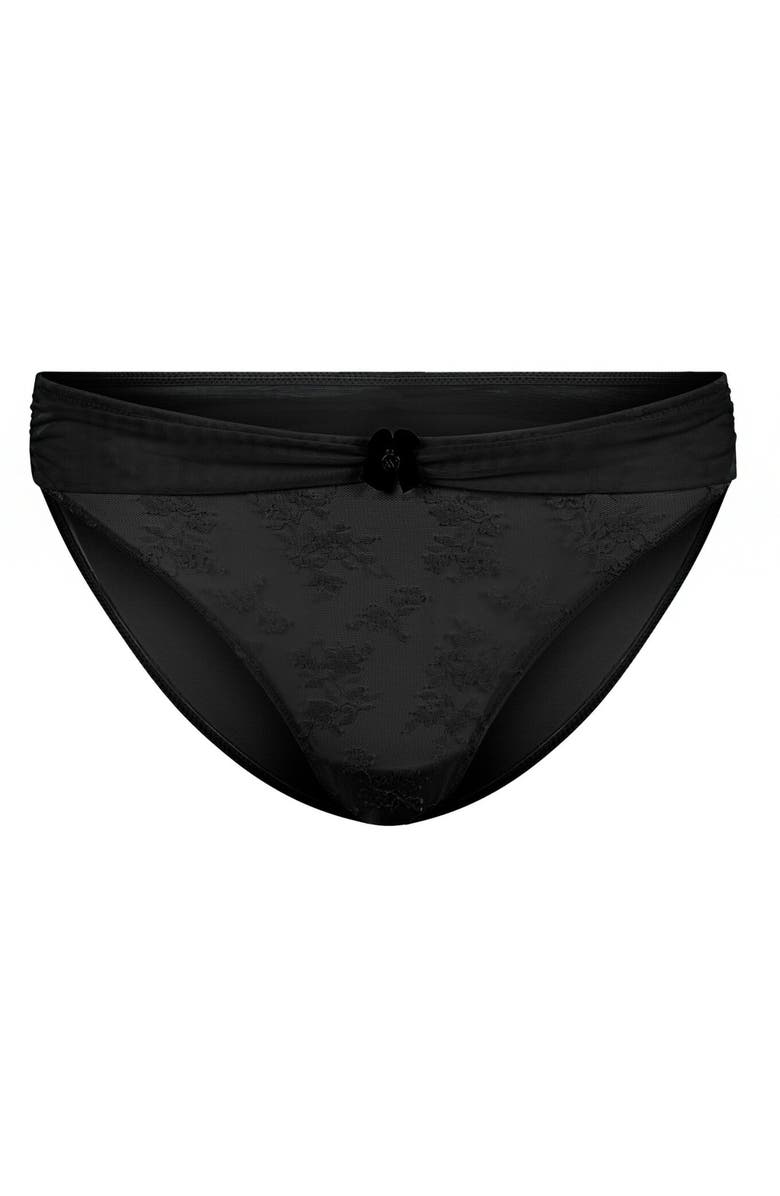 Adore Me Wren Bikini Panties, Alternate, color, Black