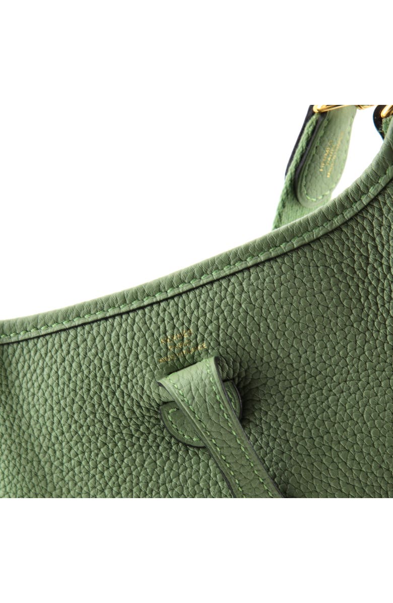 Pre-Owned Hermes Evelyne Bag Gen III Clemence TPM, Alternate, color, Vert Criquet