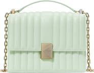 Kate Spade New York deco quilted leather convertible crossbody bag