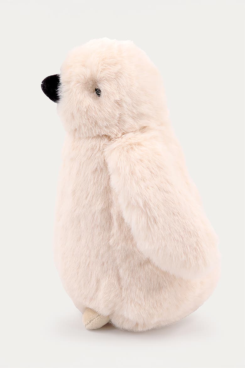 Winston the Emporer penguin stuffed animal beige, Alternate, color, Beige