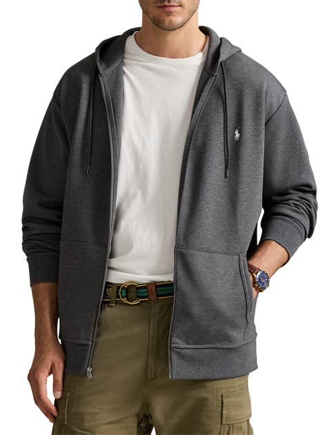 Big & Tall Double-Knit Full-Zip Hoodie
