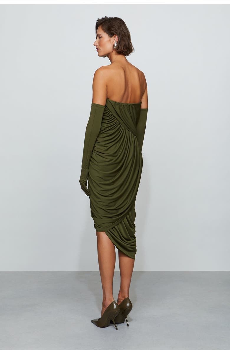 Et Ochs Spencer Midi Dress, Alternate, color, Moss