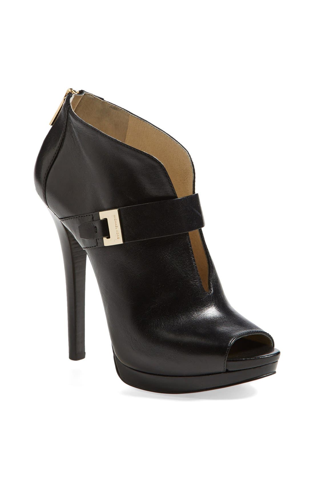 MICHAEL Michael Kors 'Guiliana' Peep Toe Bootie, Main, color, 