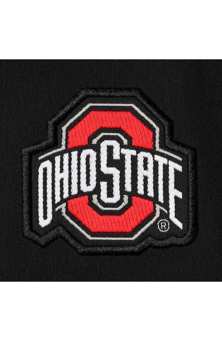 Nike Men's Nike Black Ohio State Buckeyes 2021 Coaches Short Sleeve Quarter-Zip Jacket, Alternate, color, 