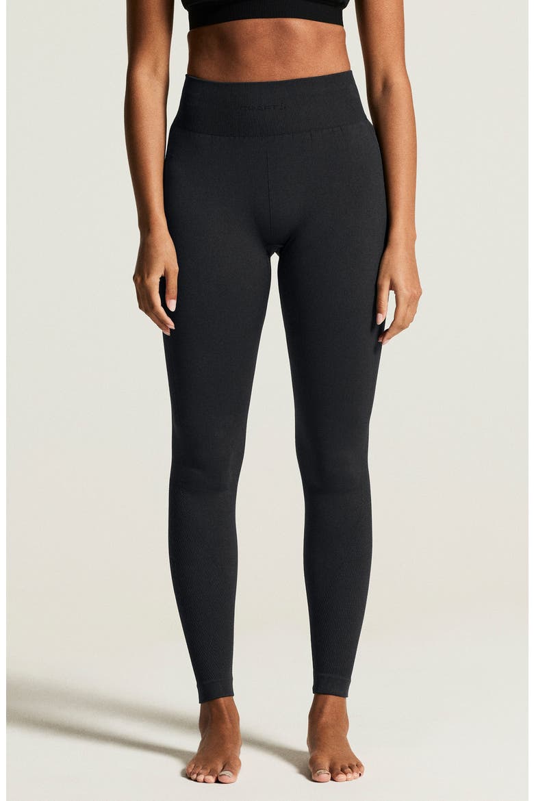 Warm Comfort Performance Leggings, Main, color, BLACK