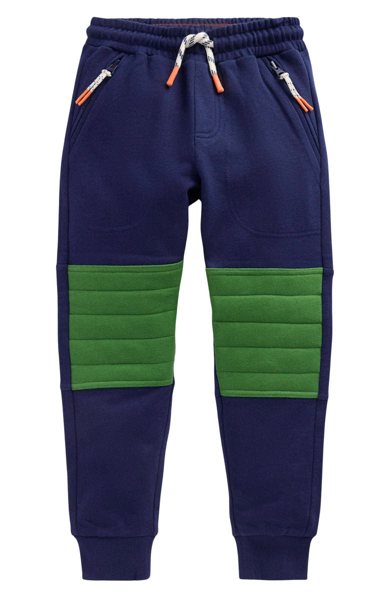 Mini Boden Kids' Warrior Knee Joggers, Main, color, Quilted Knee