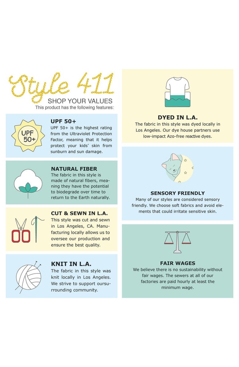 CITY THREADS Baby Girls UPF 50+ Soft Cotton Jersey Pocket Shorts, Alternate, color, Navy