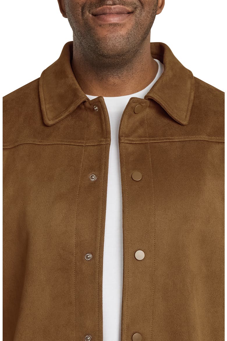 Casey Faux Suede Jacket, Alternate, color, TAN