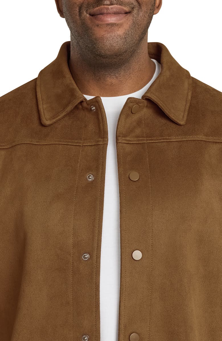 Johnny Bigg Casey Faux Suede Jacket, Alternate, color, Tan