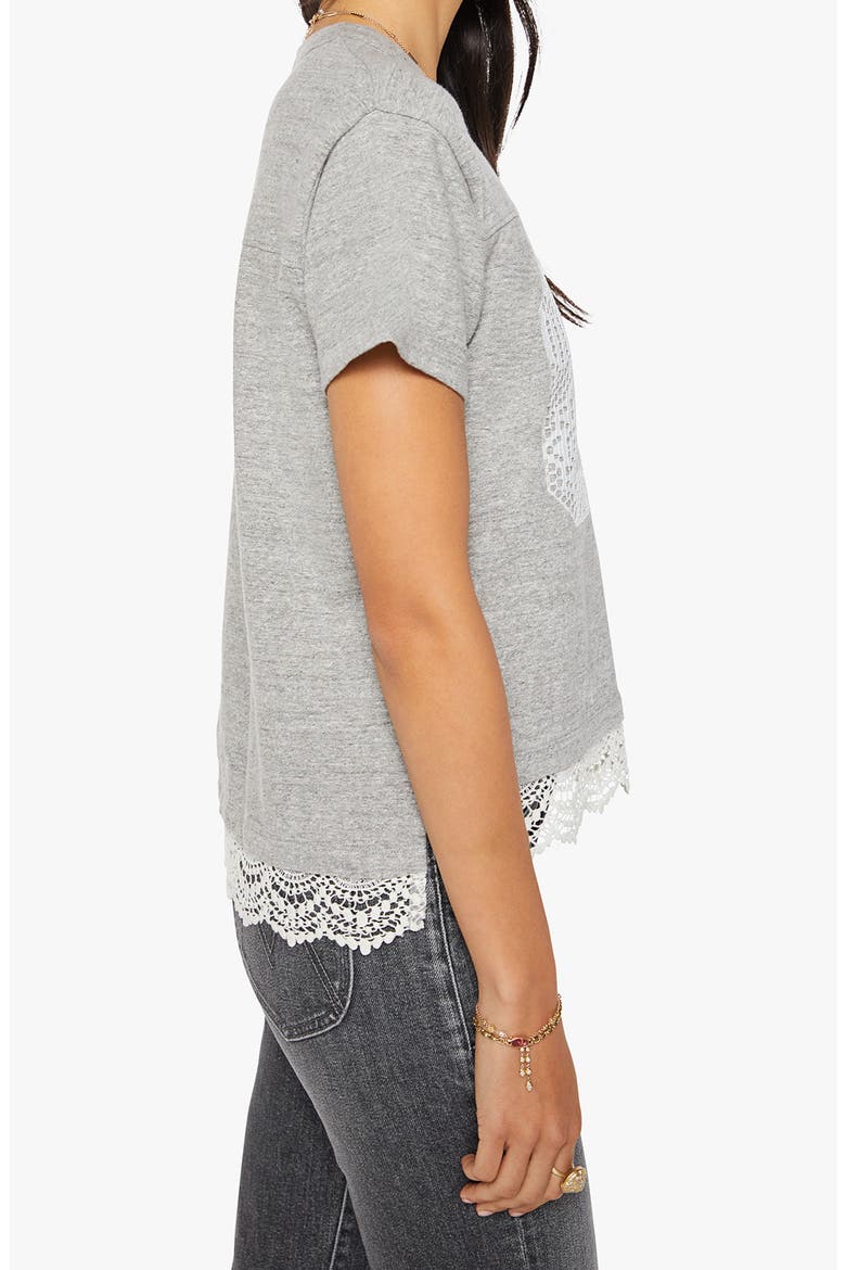 The Footballer Tee, Alternate, color, HEATHER GREY