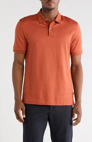 BOSS Parlay Piqué Cotton Polo