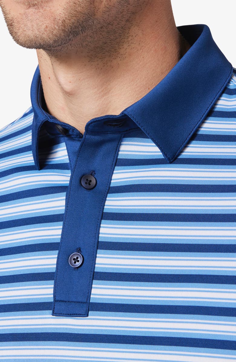 Mizzen+Main Versa Stripe Performance Golf Polo, Alternate, color, 