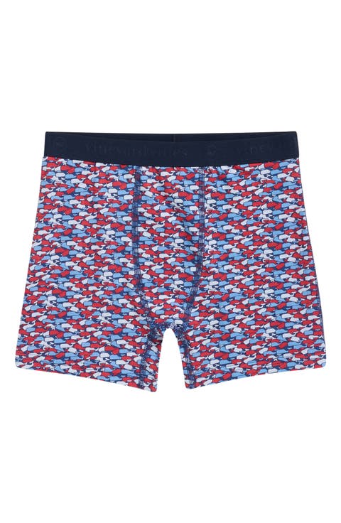Kids' Stretch Cotton Boxer Briefs (Big Kid)