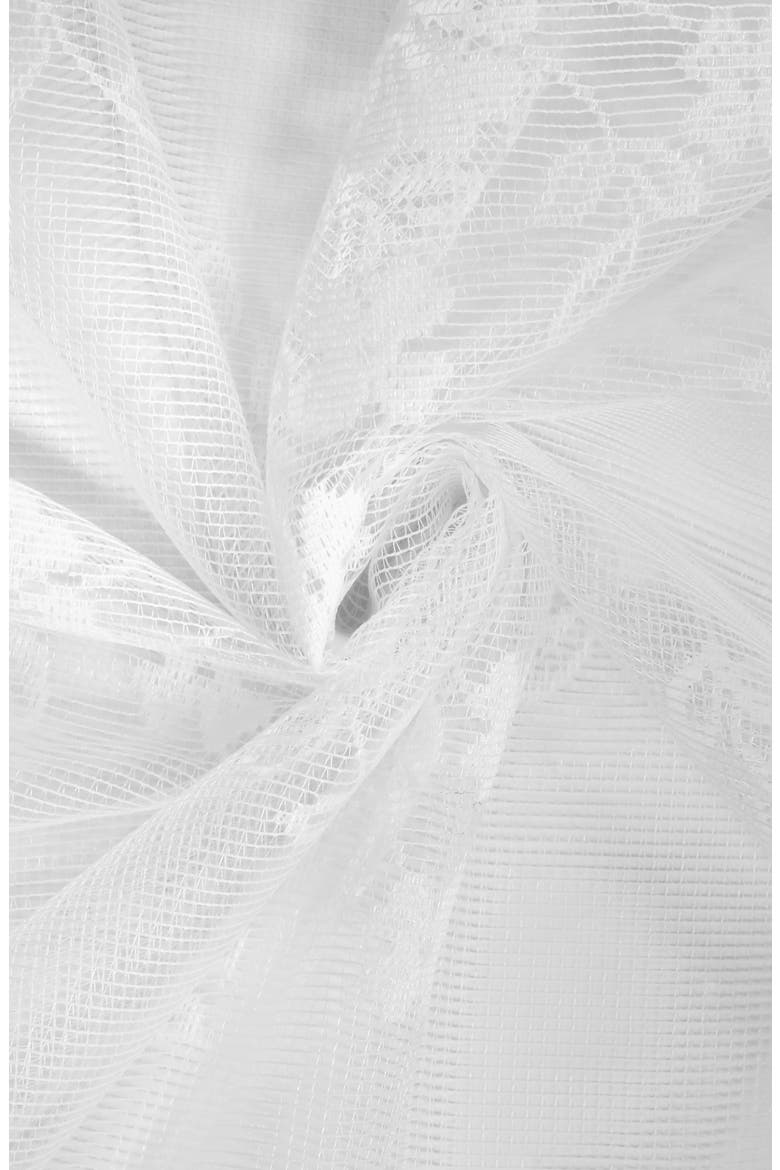 Single Indoor Curtain Panel, Alternate, color, WHITE