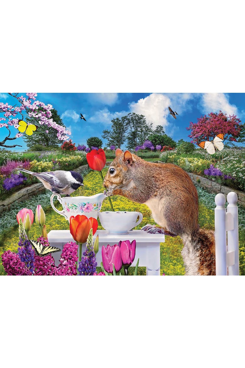 Spring Tea 1000 piece Jigsaw Puzzle for Adults, Alternate, color, Multicolor