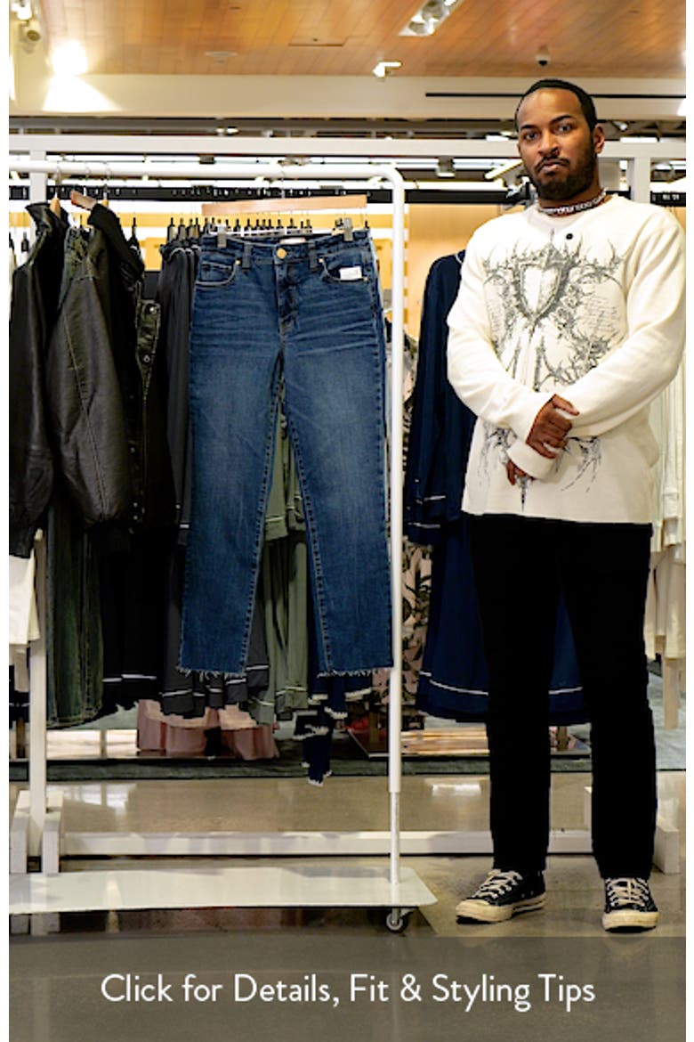 Reese High Waist Ankle Straight Leg Jeans video