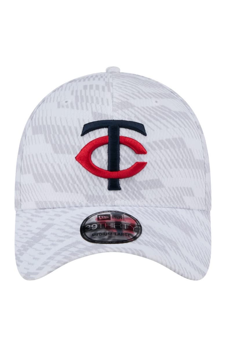 New Era Men's New Era  White Minnesota Twins Graded 39THIRTY Stretch Fit Hat, Alternate, color, 