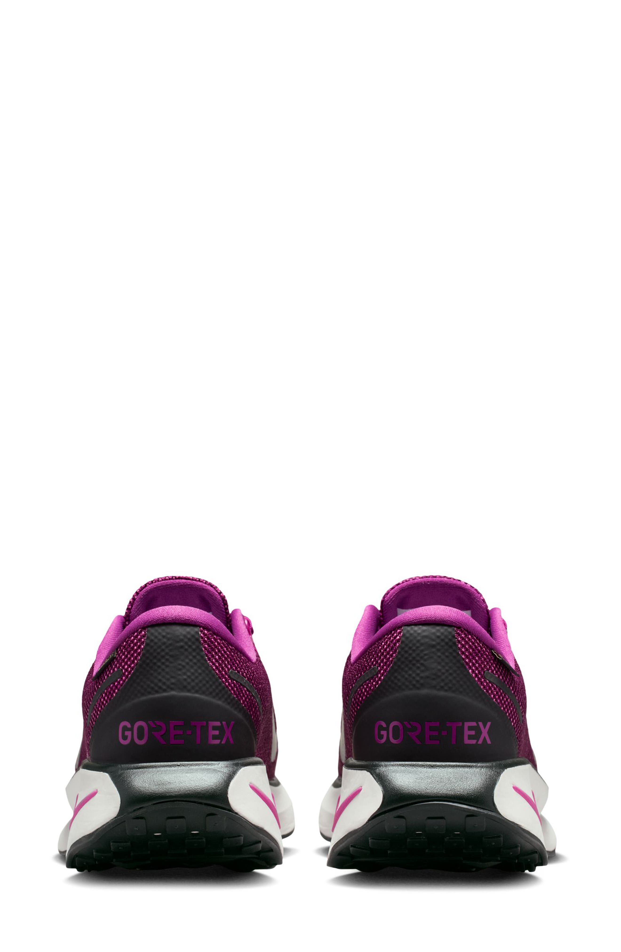 Nike Motiva Gore-Tex<sup>®</sup> Waterproof Road Running Shoe, Alternate, color, Bordeaux/Firepink/Cactusflower