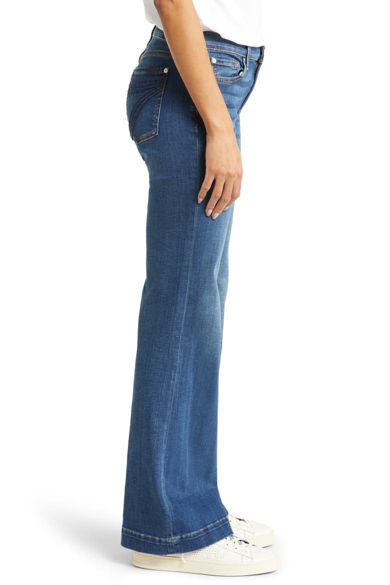 b(air) Dojo Tailorless Flare Jeans, Alternate, color, MEDIUM MELROSE