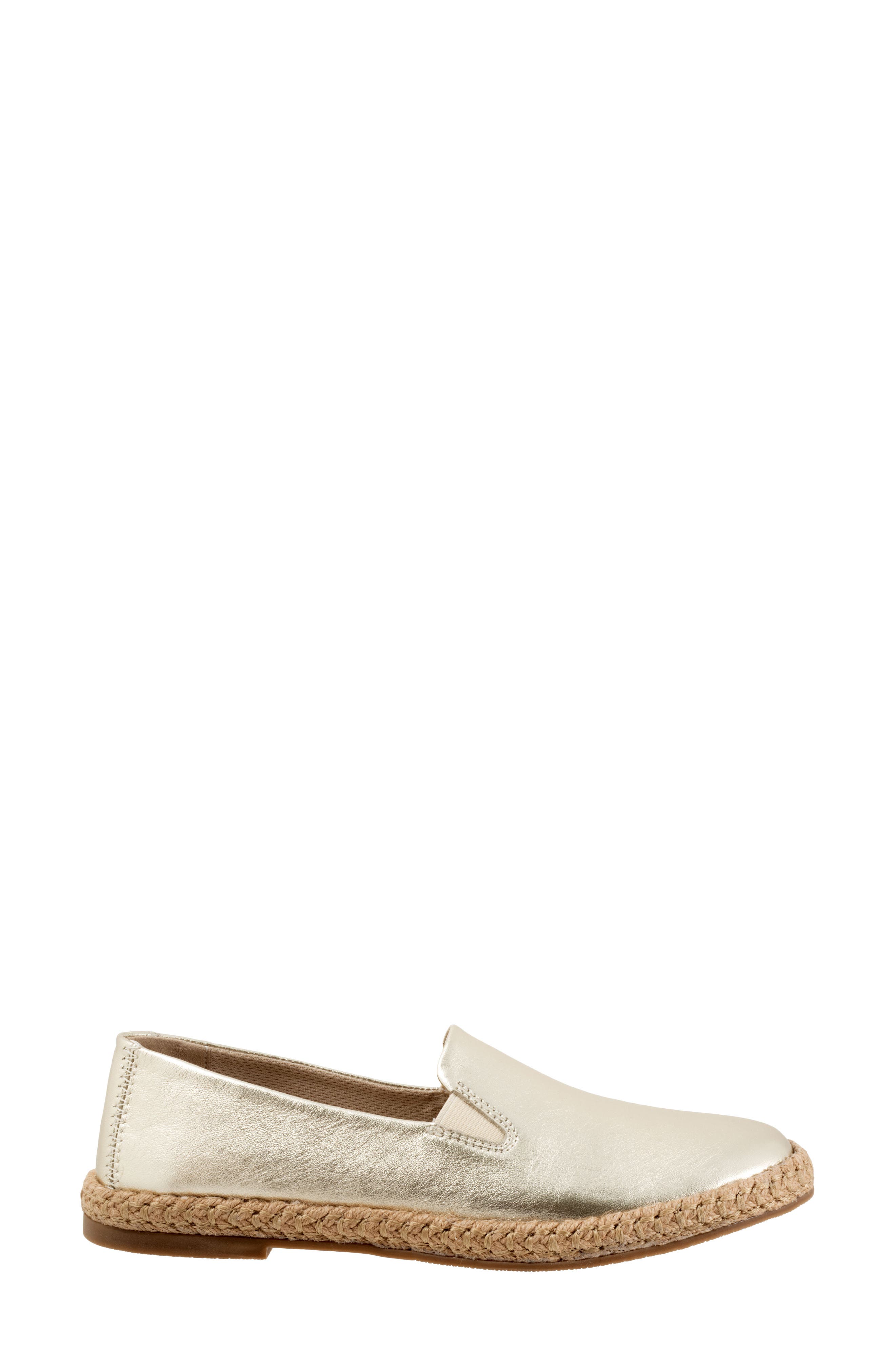 Poppy Espadrille Flat, Alternate, color, CHAMPAGNE