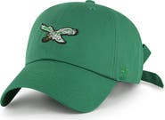 '47 Women's '47 Kelly Green Philadelphia Eagles Throwback Bow Back Clean Up Adjustable Hat