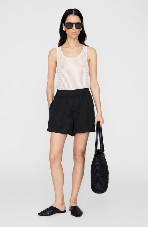 Anine Bing Kam Short In Black