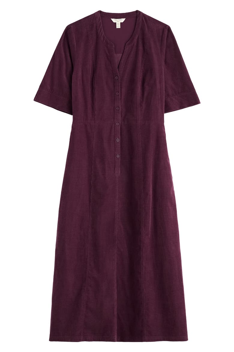 Wightwick Organic Cotton Denim Midi Dress, Alternate, color, DARK HELLEBORE