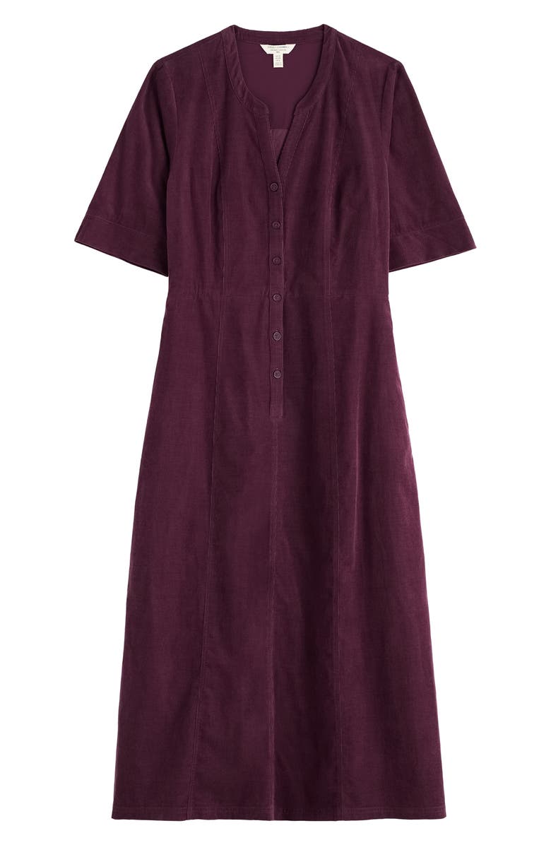 Seasalt Cornwall Wightwick Organic Cotton Denim Midi Dress, Alternate, color, Dark Hellebore