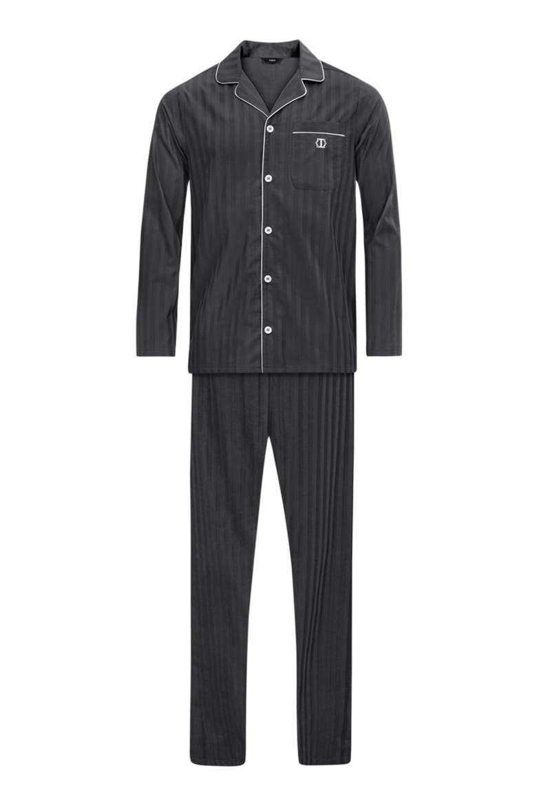 Baro Men's pajamas, Alternate, color, Dark Grey