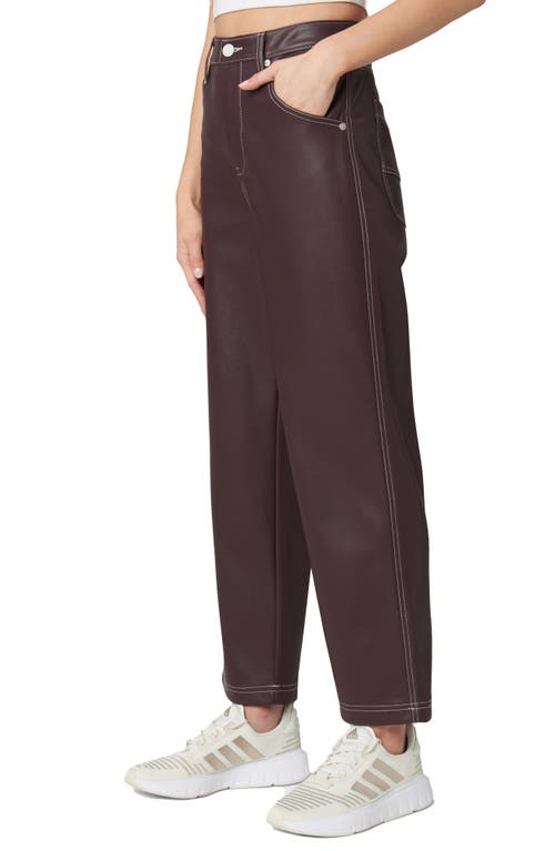 BLANKNYC BLANKNYC FAUX LEATHER UTILITY PANTS