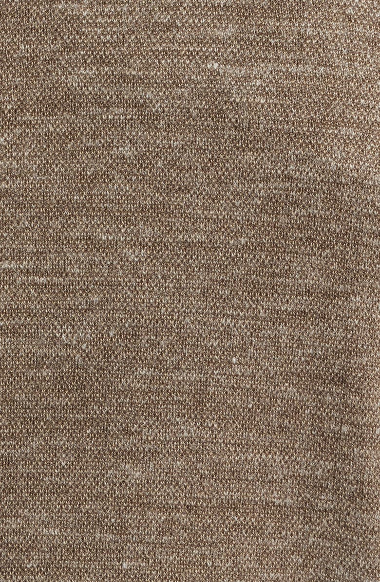 Jack Victor Hartford Tan Knit Wool & Silk Blend Mélange Sport Coat, Alternate, color, Tan