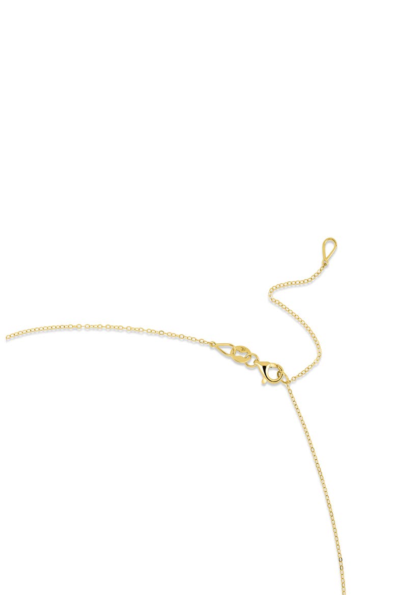 Mykonos Diamond Open Circle Pendant Necklace (Online Trunk Show), Alternate, color, 18K YELLOW GOLD/ DIAMOND